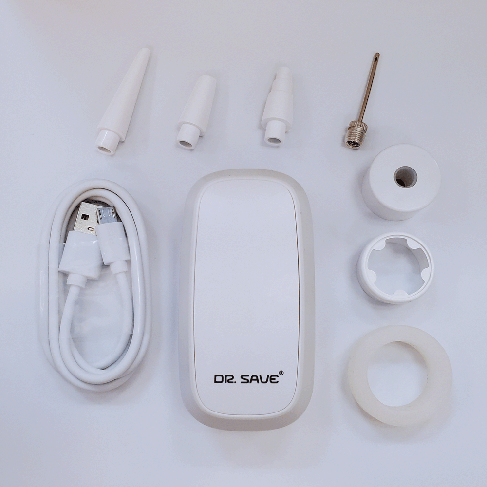 DR. SAVE TRE USB Plug-In Travel Vacuum Pump with Inflatable Function